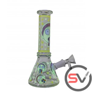 RICK AND MORTY RAINBOW TOUNGE  8inch (GLOW IN DARK)